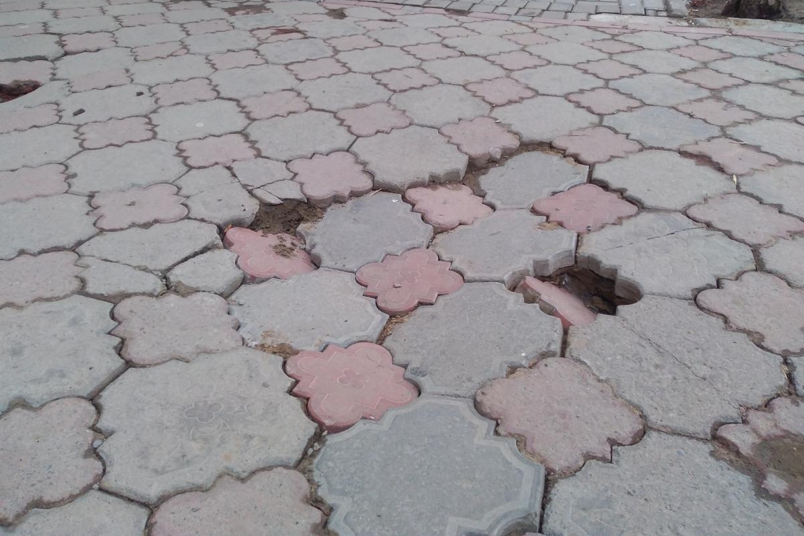Вспучивание грунта под плиткой