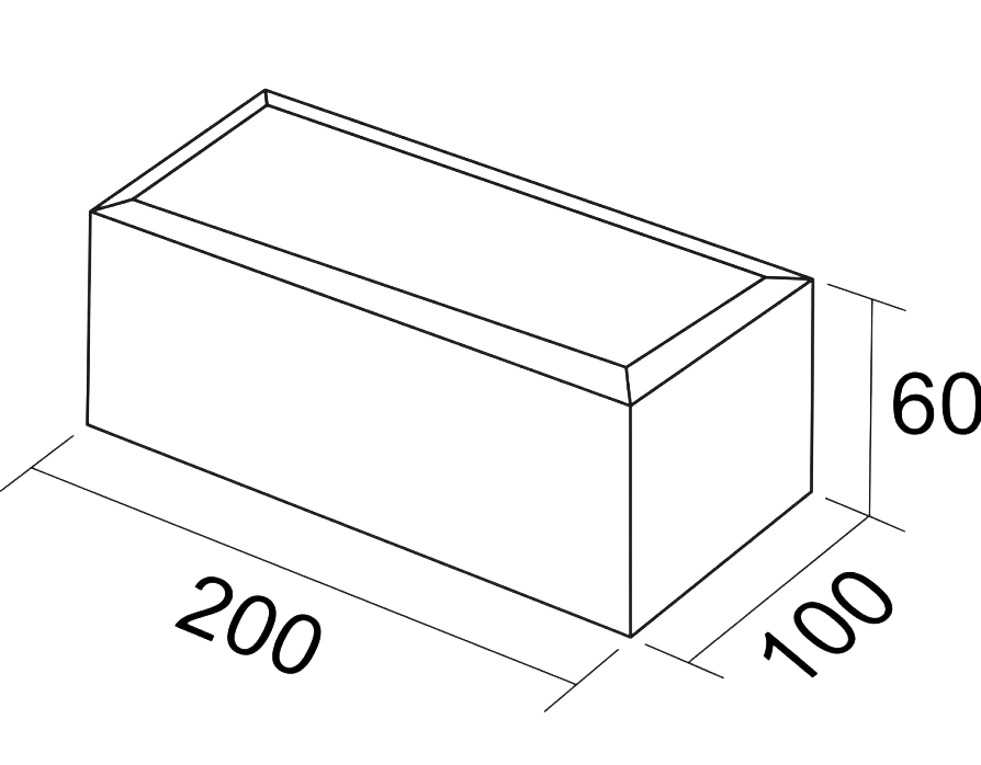 Галерея - Кирпичик 80 мм Серый - 4